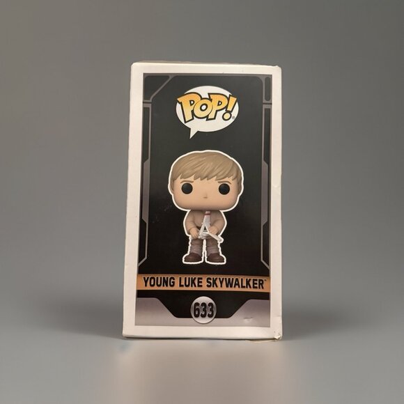 Young Luke Skywalker Funko Pop #633 Star Wars Collectible Jedi Toy The Force - Picture 5 of 8